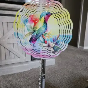 Hummingbird Wind Spinner