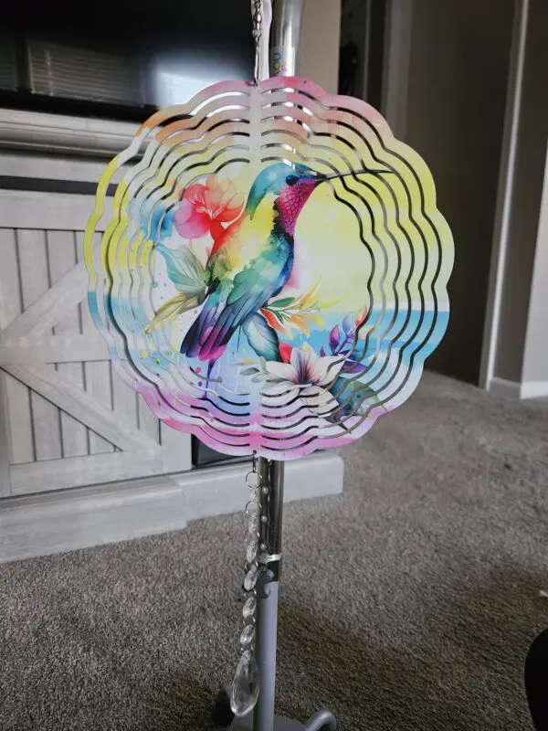 Hummingbird Wind Spinner