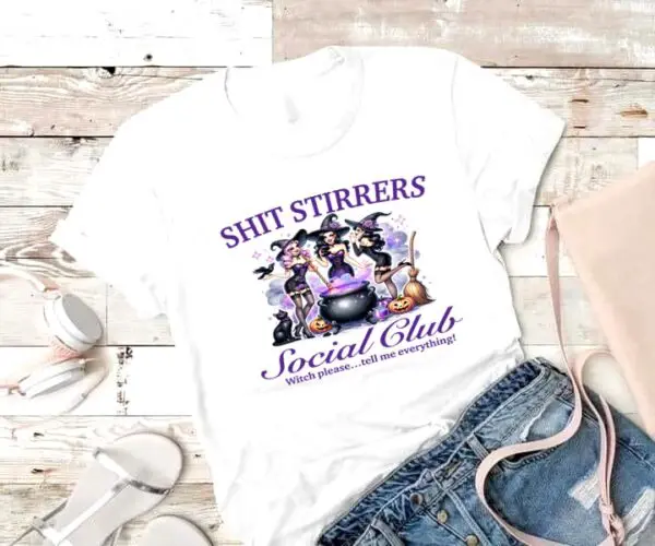 Shit Stirrers Social Club Halloween T-Shirt