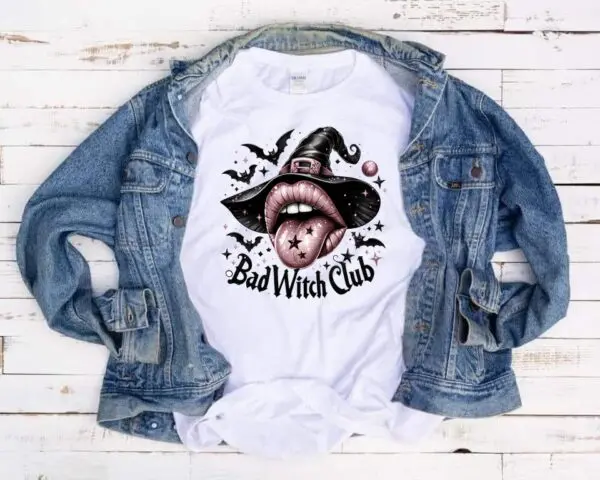 Bad Witch Club Halloween T-Shirt