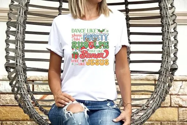 Joyful And Festive Holiday Tee