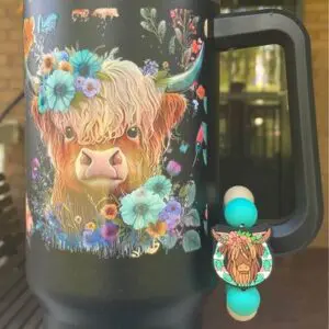 Shaggy Cow Tumbler Set