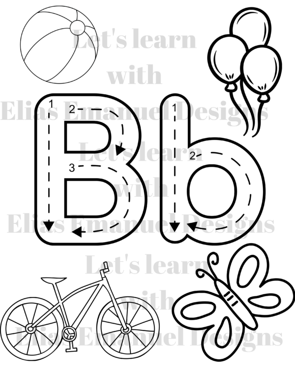 Engaging Letter Recognition Coloring Pages2