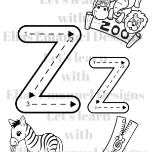 Engaging Letter Recognition Coloring Pages4