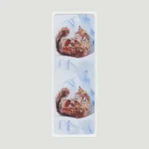 Princess and the Pea Cat Animal Art Bookmark