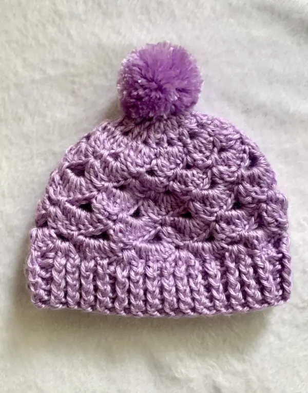 Crochet Baby Hat Size 3-6 Months