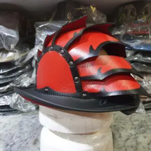 Fantasy Medieval Leather Top Hat