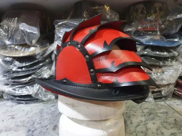 Fantasy Medieval Leather Top Hat