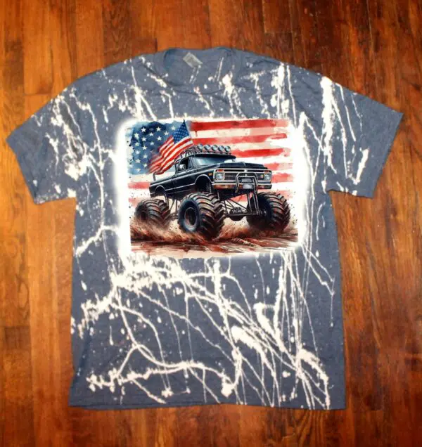 Monster Mud Bog Truck Tee