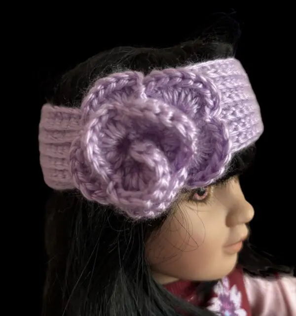 Crochet Twisted Headband For Girl