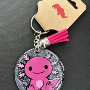 Adorable Axolotl Keychain