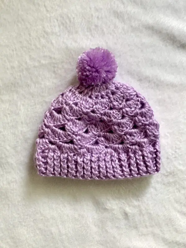 Crochet Baby Hat Size 3-6 Months