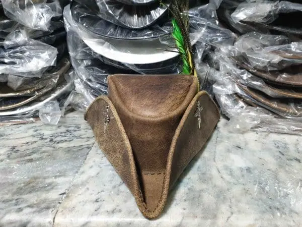 Lady Maria Inspired Brown Leather Hat