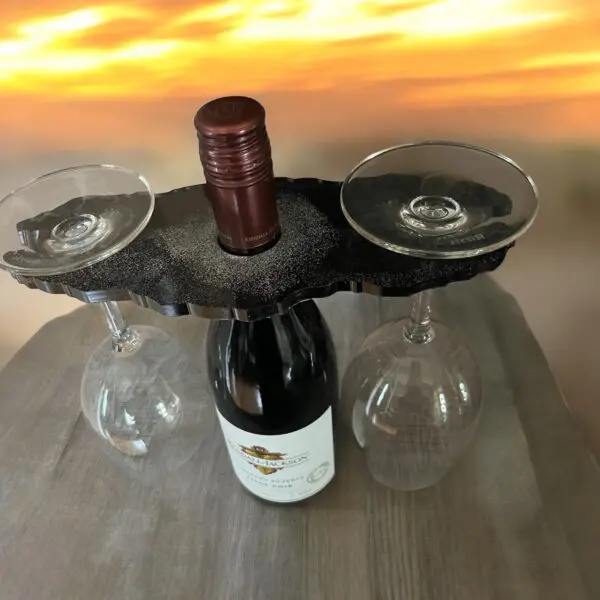 Epoxy Resin Wine Bottle Holder