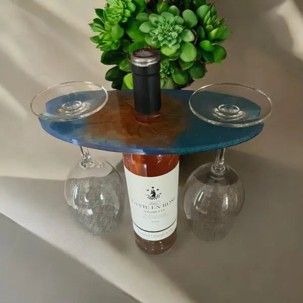 Epoxy Resin Wine Bottle Holder