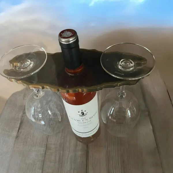 Epoxy Resin Wine Bottle Holder