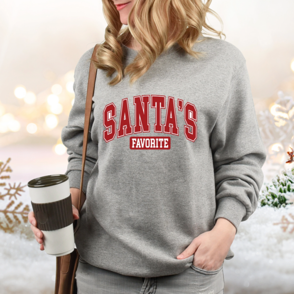 Santa'S Favorite Sweatshirt | Holiday Pullover