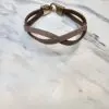 Twisted Leather Bracelet