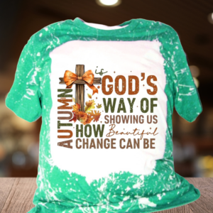 Autumn God's Beautiful Change Tee