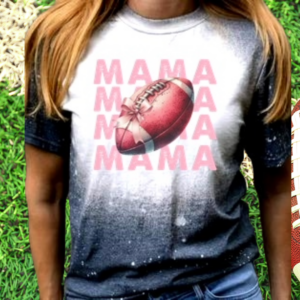 Football Mom Graphic T-Shirt