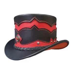 Voodoo Hatter El Dorado Double Crowned Top Hat