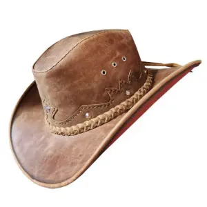 Western Icon Cowboy Crazy Horse Brown