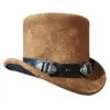 Western Rodeo Flower Carved Concho Band