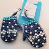 Cute Double Sided Mittens Earrings