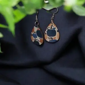 Earrings with Pumpkins 2