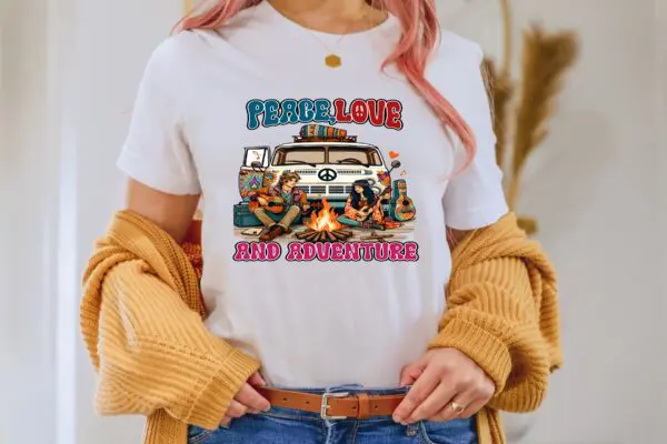 Peace Love Adventure T-Shirt