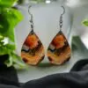 Beautiful Swirl Teardrop Earrings