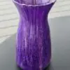 Painted Resin Glass Vase 1