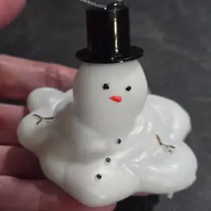 Melted Snowman Ornament