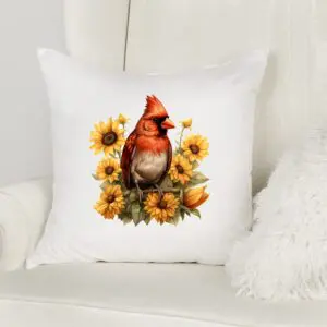 Cardinal Accent Pillow Covers