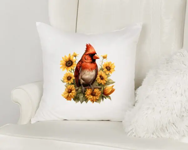 Cardinal Accent Pillow Covers