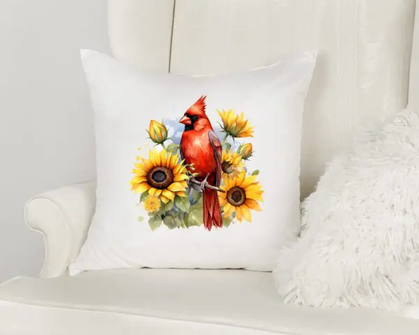 Cardinal Accent Pillow Covers