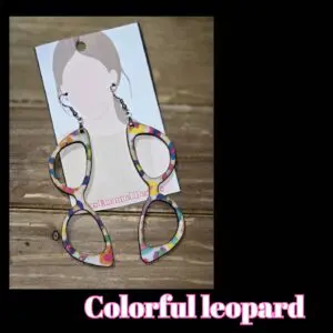 Eyeglasses-Inspired Earrings