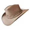 Ringmaster Brown Leather Top Hat