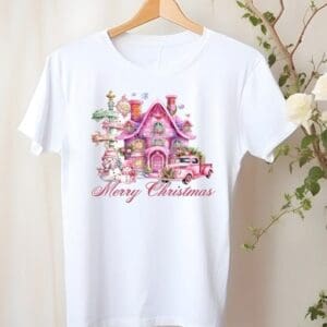 Pretty Merry Christmas T-Shirt