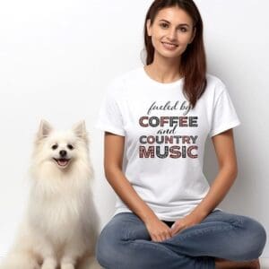 Fueled by Coffee and Country Music Shirt