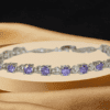 Amethyst Sterling Silver Bracelet