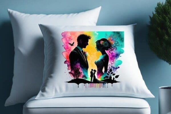 Groom Accent Pillow Cover