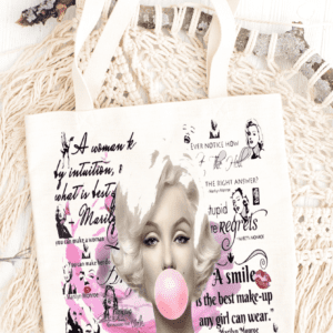 Quote Design Canvas Tote