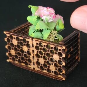 Dollhouse Decorative Open Crate