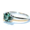 Green Amethyst Ring