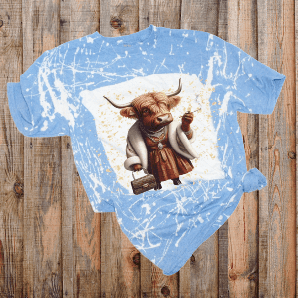 Highland Cow Diva T-Shirt