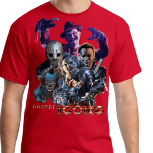 Horror Characters Icons Of Horror Shirt