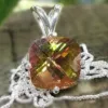 Mystic Topaz Pendant Necklace