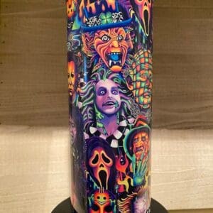 Neon-Horror-Movie 20oz Stainless Steel Tumbler