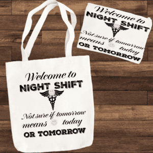 Nurse Canvas Tote